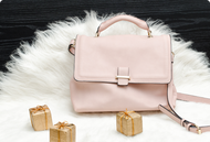 Blush Structured Bag