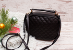 Quilted Black Crossbody