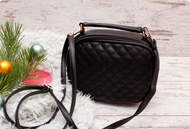 Quilted Black Crossbody